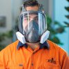 Face fit testing 3M 6000 series full face respirator